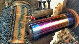 Doosan Dx Excavator Bucket Jack Pin Repairing Process | How To Repair Bucket Jack Loose Pin