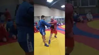 Deadly Sambo Technique! Leg Grab Throw from a Kneeling Spin