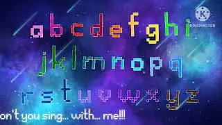 Alphabet Song 36 (MY NEW FONT 