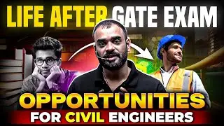 Life After GATE Exam for Civil Engineers 🚀🔥| GATE 2025 Civil Engineering