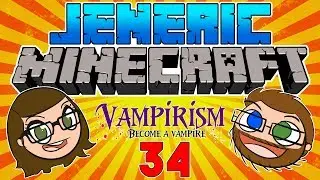 JenEric Minecraft: LEVEL, MAX LEVEL - Vampirism Mod (Ep34)