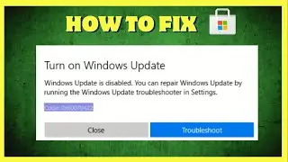 Fix Microsoft Store Error Code 0x80070422 on Windows 11/10 | Easy Step-by-Step Guide