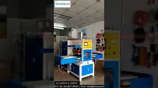 KS-12000AF & 15000AF HIGH FREQUENCY EMBOSSING & CUTTING MACHINE WITH AUTOMATIC FEEDING
