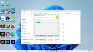 Unzip and install 10.3 Gb file, windows 11. #unzip #installing #windows11 #files