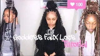 How to: Goddess Faux Locs -Update quick method