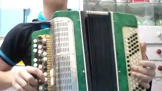 Галина на баяне