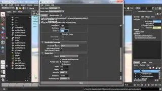 Maya Render Settings Common Tab