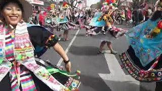 Entrada folklórica en buenos aires Argentina 2022