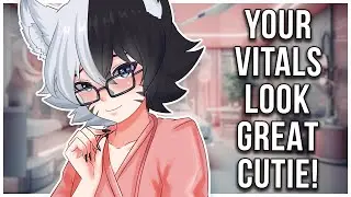ASMR Roleplay | Flirty Femboy Doctor Treats Your Sore Muscles ❤️‍🩹