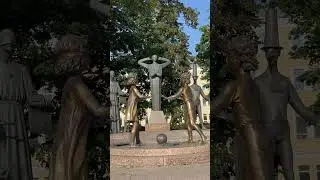 Скульптурная композиция “Дети-жертвы пороков взрослых”