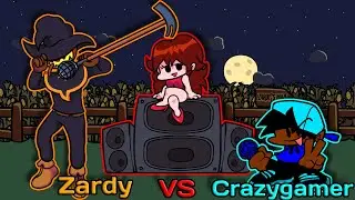Friday night funkin' Zardy vs Crazygamer!? (ZardyFoolhardy duet mod)