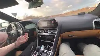 BMW M8 Competition powerslide