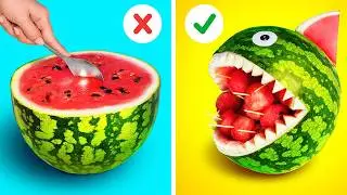IF FOOD WERE PEOPLE || If Objects Were People! Funny Situations and Food Hacks by 123 GO! Series