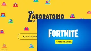 FORTNITE recreated in Nintendo GAME BUILDER GARAGE!