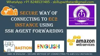 AWS in English - SECURE way of connecting to EC2 instance - SSH Agent Forwarding