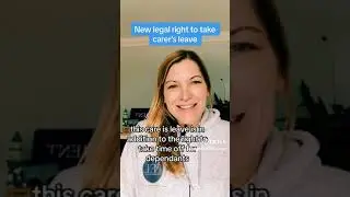 New employee rights  From 6th April 2024 employee can take one week of unpaid carer’s leave