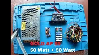 GOLD AP55 Audio Board  Unboxing Review | 100 Watt Class D Amplifier