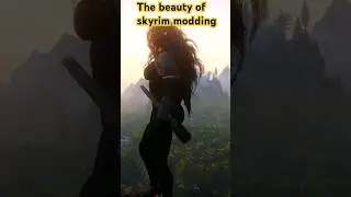 the beauty of skyrim modding #skyrim #bethesda #pcgaming #gaming #skyrimspecialedition