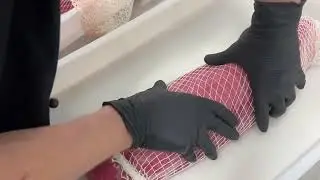 Тунец в сетку! Как это сделать?