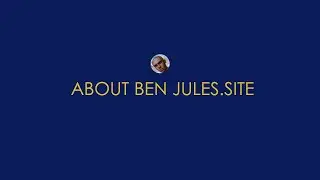 About Ben Jules | #copywriting