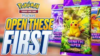 The BEST PACKS to open FIRST in Pokemon TCG Pocket