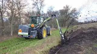 Ditch Cleaning Attachment For Tractor | GreenTec GR 70