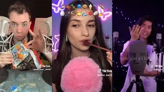 VISUAL ASMR TikTok Compilation🔊 | Trigger Sounds, Mouth Sounds, Whispers, Relaxing visuals 💤№2