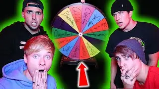 SCARY MYSTERY WHEEL at 3AM (Truth Or Dare) | Sam Golbach
