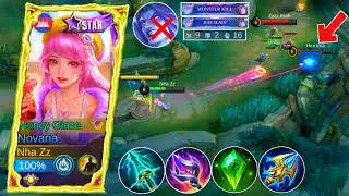 NOVARIA VS MOSKOV META MARKMAN! NOVARIA BEST COUNTER MOSKOV | MOBILE LEGENDS