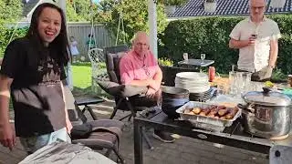 Lechon in Denmark.  Part 5...Eating time🤪🤪🤪