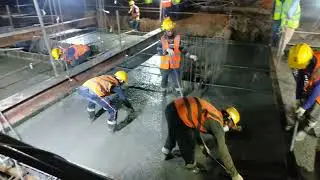 Pump Room Top Slab Casting of Dhaka Metro Rail Station Line - 6