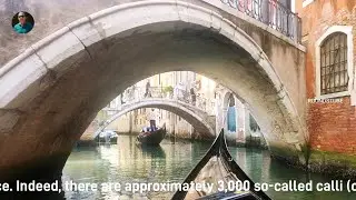 Venice canal trip thro' Gondola boat கோண்டோலா படகில் வெனிஸ் கால்வாய் பயணம்@ROUNDSTUBE