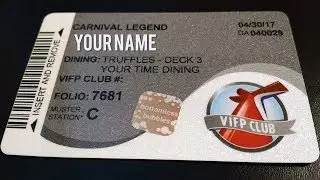 Sail And Sign Card Carnival Cruise Basics - Vacation Impossible