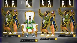 SAKURA AND NEW EMOTE PRESET ALIGHT😈💥 MOTION FF💥🎶 ||🤡 PANDA🤡 - DESIIGNER || JEDAG JEDUG 👀VIRAL !