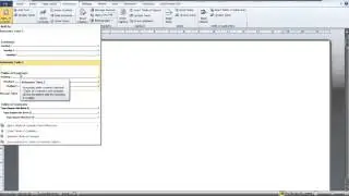 Create and update an automatic table of contents in Word 2010