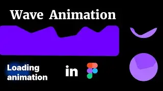 Wave loading aniamtion in figma | Wave Animation | UI/UX Design | Animation Tutorials -step by step