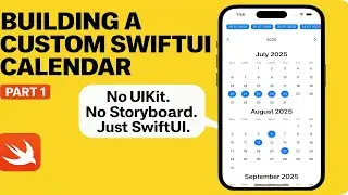 SwiftUI Tutorial: Build a Custom Appointment Calendar in iOS | Xcode Step-by-Step Guide