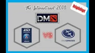 PSG.LGD VS Evil Geniuses || 