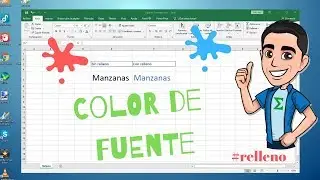 Excel: el Color de Fuente de Celdas