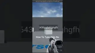 How to type only Number | 