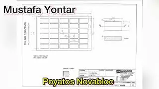 Три пресс-формы для вибропресса POYATOS NOVABLOC.