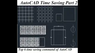 AutoCAD Time Saving Tricky Command Part 2, Top 6 Time Saving 