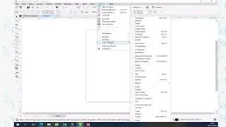 How to Enable missing color palette in Corel Draw