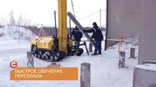 Cваебойная гусеничная установка Стройматик СГК-200