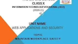 Safety at Workplace