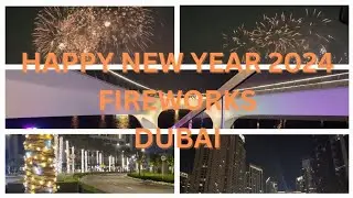 Exploring [4k]Creek Harbour view ,Burj Khalifa Fireworks 2024 Dubai #video