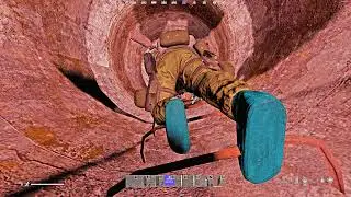 прыгнул под карту на ERA RP DayZ Stalker симулятор падения в трубах