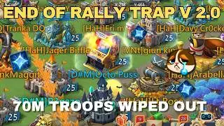 Lords Mobile - F2P Rally Trap Got Zeroed || Burned While Offline 😱