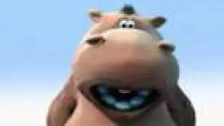 happy hippo