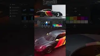 Porsche 911 GT3 Partial Wrap in 3D Changer  